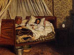 The Improvised Field Hospital (also known as Monet after His Accident at the Inn of Chailly)