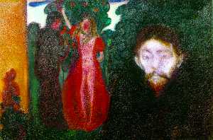 Edvard Munch - Jealousy - (buy oil painting reproductions)