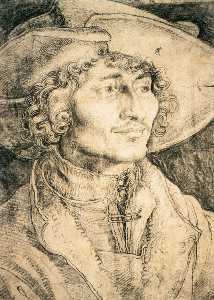 Albrecht Durer - Portrait of a Young Man