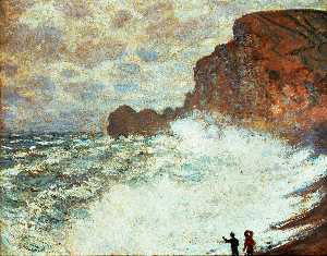 Claude Monet - Stormy Seascape