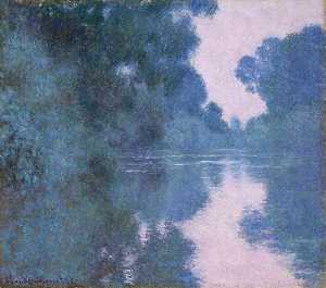 Claude Monet - Morning on the Seine near Giverny 02