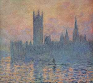 Claude Monet - Houses of Parliament in Winter