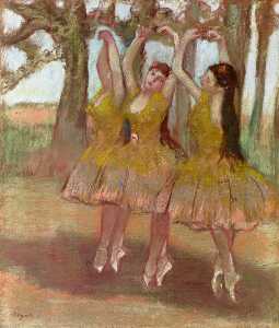 Edgar Degas - A Grecian Dance