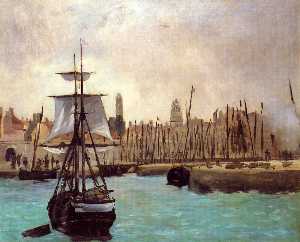 Edouard Manet - The Port of Bordeaux
