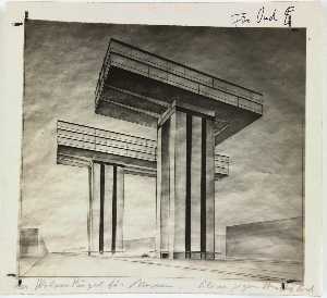 El Lissitzky - Iron in clouds-, for Strastnoy Boulevard