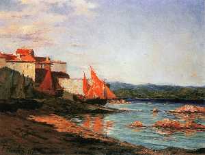 Francis Picabia - The point of the port of Saint-Tropez