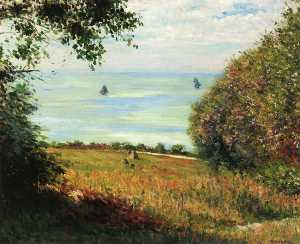 Gustave Caillebotte - View of the Sea from Villerville