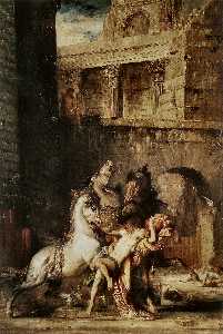 Diomedes Being Eaten by his Horses