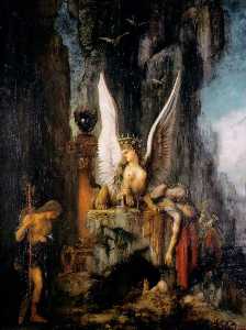 Gustave Moreau - Oedipus the Wayfarer