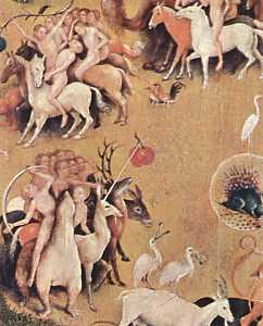 Hieronymus Bosch - The Garden of Earthly Delights (detail) (21)