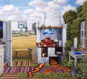 https://img.wikioo.org/ADC/Art-ImgThumb.nsf/O/A-8XYAAS/$FILE/Jacek-yerka-confusion-in-the-kitchen-s.Jpg