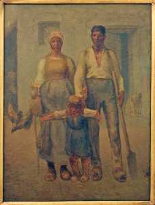 Jean-François Millet - Peasant family