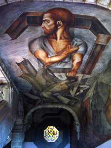 Jose Clemente Orozco - Ceiling of Colegio de San Ildefonso