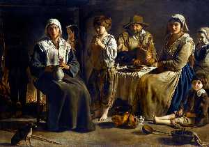 Wikioo.org - The Encyclopedia of Fine Arts - Artist, Painter  (Brother) Antoine Le Nain