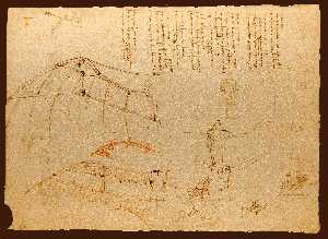 Leonardo Da Vinci - Design for a Flying Machine