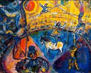 Marc Chagall - The circus