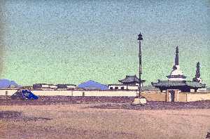 Nicholas Roerich - Batuhalka, the capital of Inner Mongolia