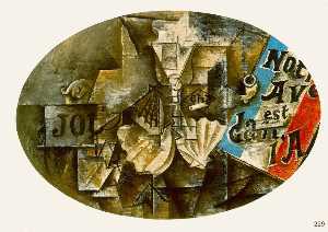 Pablo Picasso - The shell Saint Jacques (Our future is in the air)