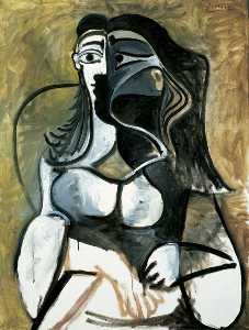 Pablo Picasso - Woman in Armchair