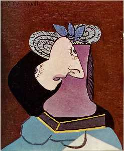 Pablo Picasso - Woman in a Straw Hat