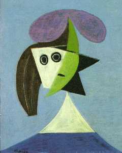 Pablo Picasso - Woman with hat (Olga)