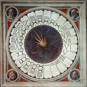 Paolo Uccello - 24 hours clock