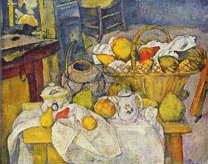 Still life with basket