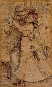 Pierre-Auguste Renoir - Dance in the Country