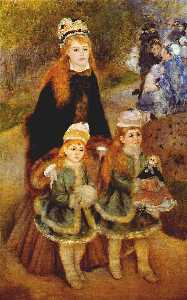 Pierre-Auguste Renoir - Mother and children
