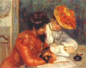 Pierre-Auguste Renoir - The letter