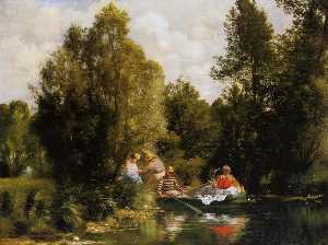 Pierre-Auguste Renoir - The Fairies Pond