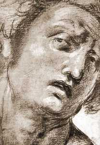 Raphael (Raffaello Sanzio Da Urbino) - Study for the Head