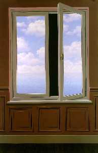 Rene Magritte - The looking glass