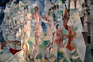 Robert Delaunay - The City of Paris - (Buy fine Art Reproductions)