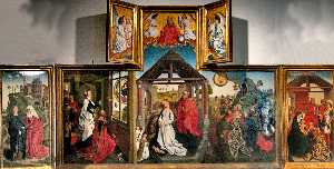 Polyptych with the Nativity