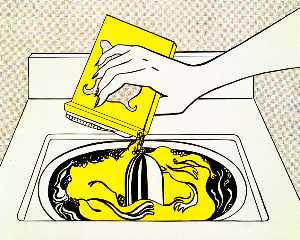 Roy Lichtenstein - Washing machine