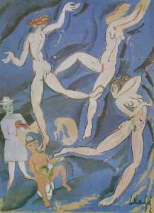 Satirical Composition ('The Dance' by Matisse)
