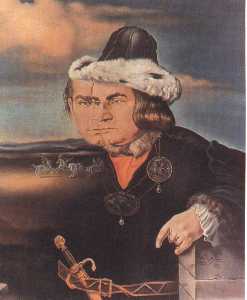 Portrait of Laurence Olivier in the Role of Richard III