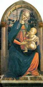 Sandro Botticelli - The Madonna of the Roses
