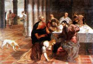 Christ in the house of the Pharisee