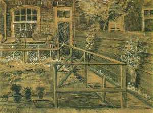 Vincent Van Gogh - Sien-s Mother-s House, Closer View