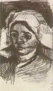 Vincent Van Gogh - Peasant Woman, Head (12)
