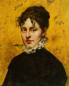 William Merritt Chase - Portrait of the Artist-s Sister-in-Law