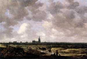 View of The Hague from the Northwest