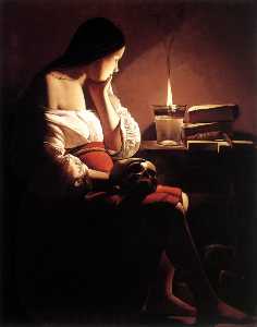Magdalen with the Smoking Flame