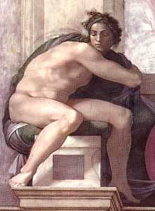 Michelangelo Buonarroti - Ignudo (39)