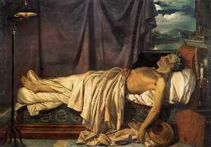 Lord Byron on his Death-bed