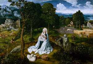 Rest during the Flight to Egypt