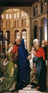 St Columba Altarpiece (right panel)