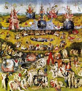 Triptych of Garden of Earthly Delights (central panel)